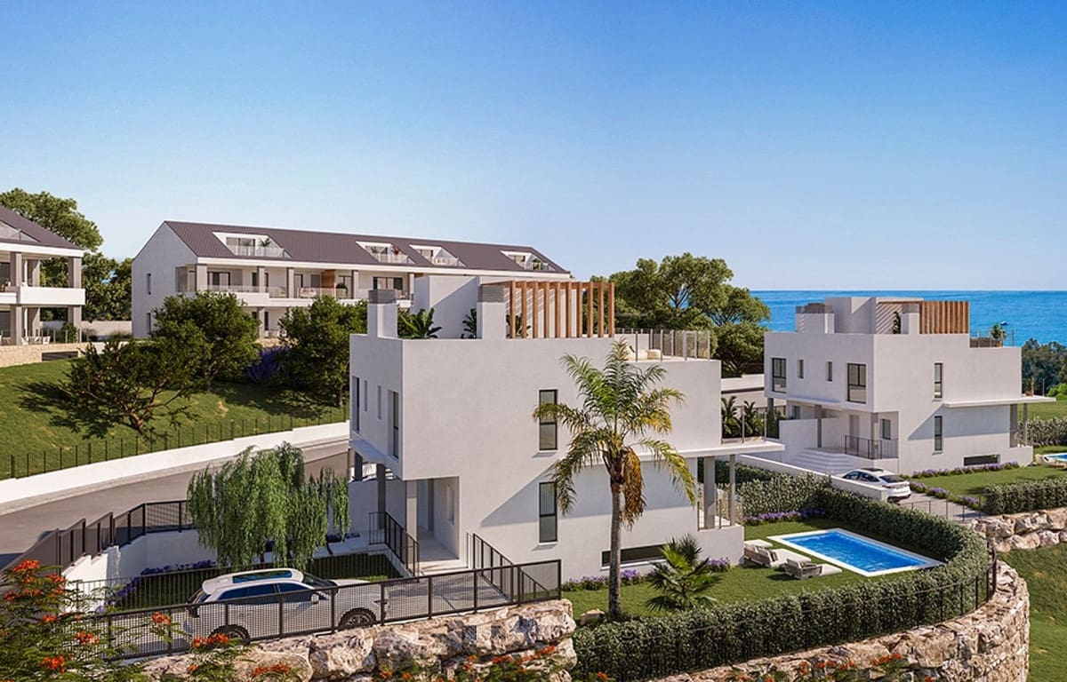 2 makuuhuone Kattohuoneisto myytävänä paikassa Benalmadena Costa mukana uima-altaan 
autotalli - 598 000 € (Ref: 10059538)