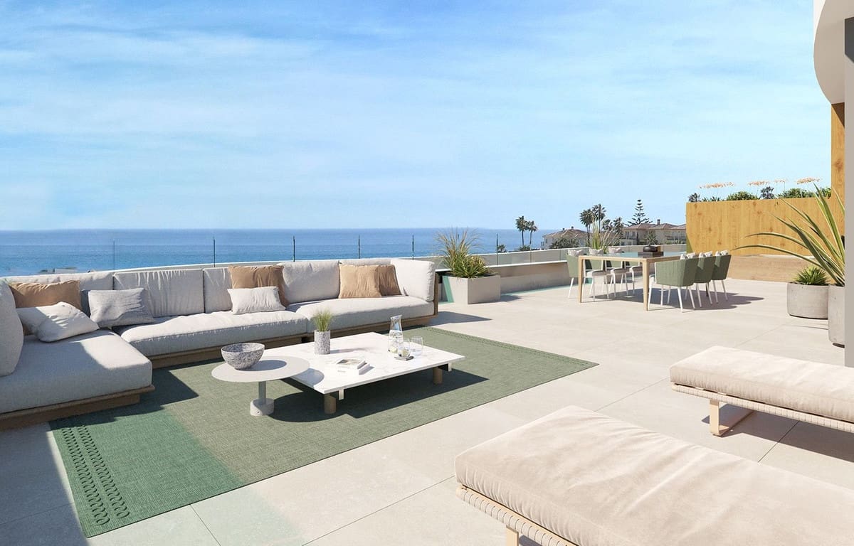 2 sovrum Lägenhet till salu i Mijas Costa med pool garage - 1 056 000 € (Ref: 8421693)