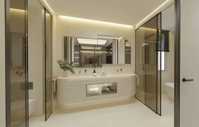 Apartamento de 3 habitaciones en Marbella en venta con piscina garaje - 4.480.000 € (Ref: 8466863)