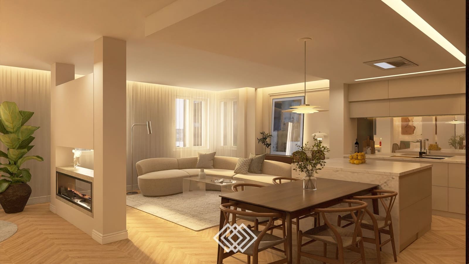 2 sypialnia Mieszkanie na sprzedaż w Miasto Walencja - 700 000 € (Ref: 9772052)