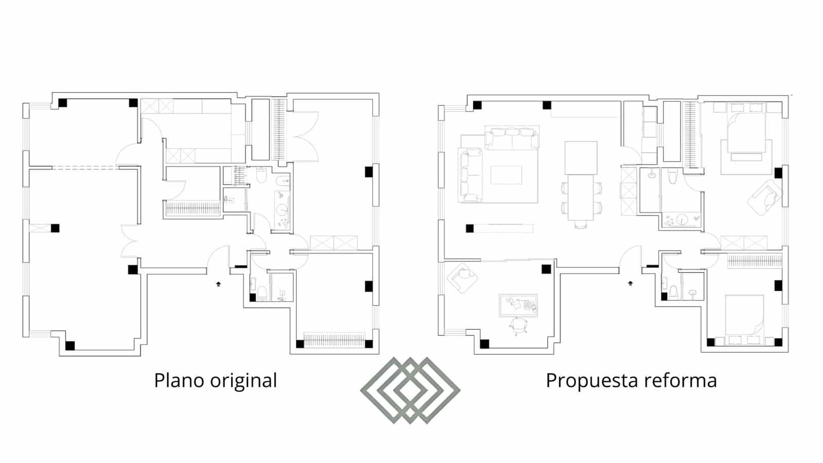 2 sypialnia Mieszkanie na sprzedaż w Miasto Walencja - 700 000 € (Ref: 9772052)