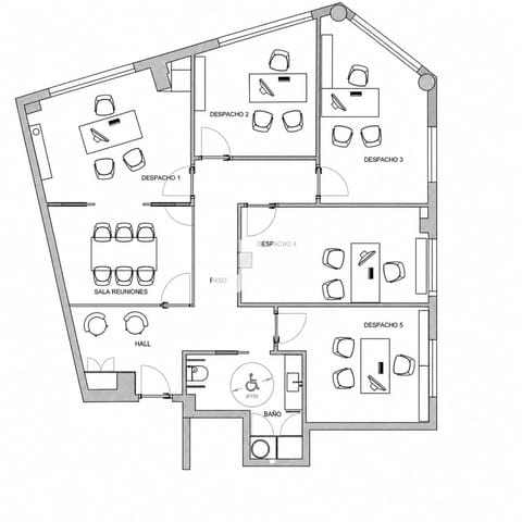 Oficina en Vila-real en alquiler - 375 € (Ref: 10046246)