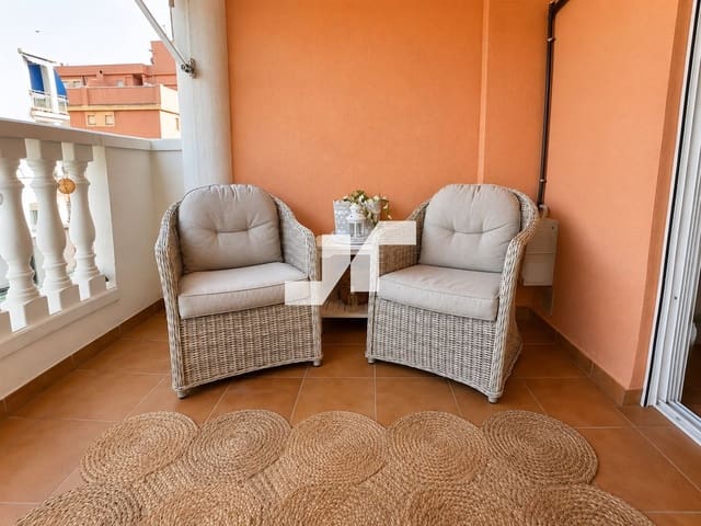 2 Zimmer Wohnung zu vermieten in Moncofa mit Pool Garage - 1.000 € (Ref: 10048487)
