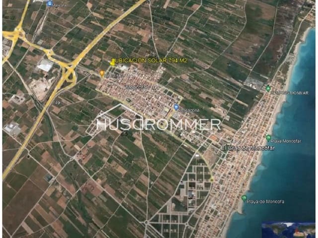 Building Plot for sale in Moncofa - € 330,000 (Ref: 8920176)