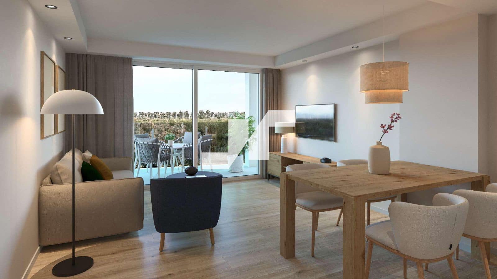 Piso de 3 habitaciones en Moncofa en venta con piscina garaje - 254.000 € (Ref: 9778774)