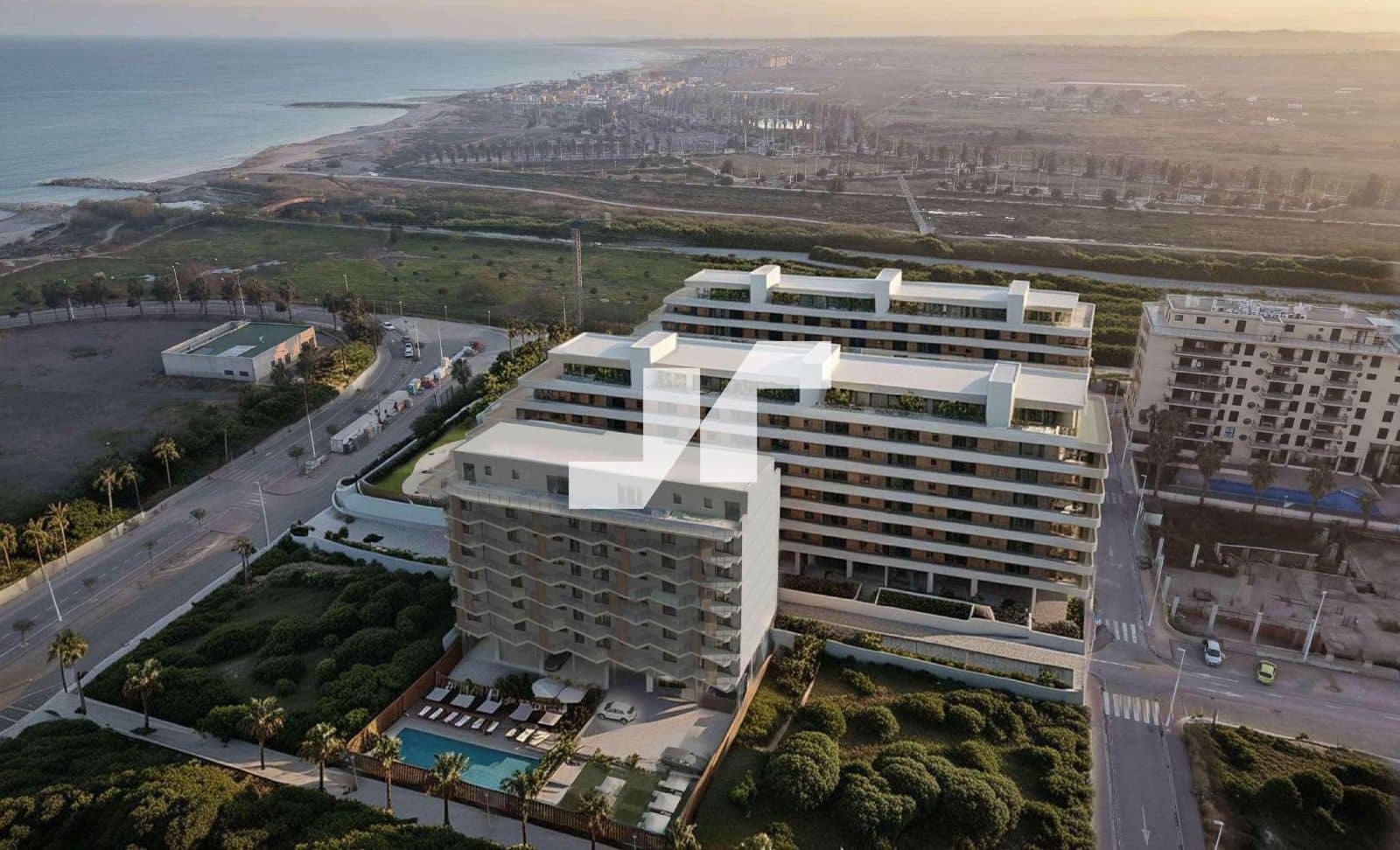 Piso de 3 habitaciones en Moncofa en venta con piscina garaje - 254.000 € (Ref: 9778774)