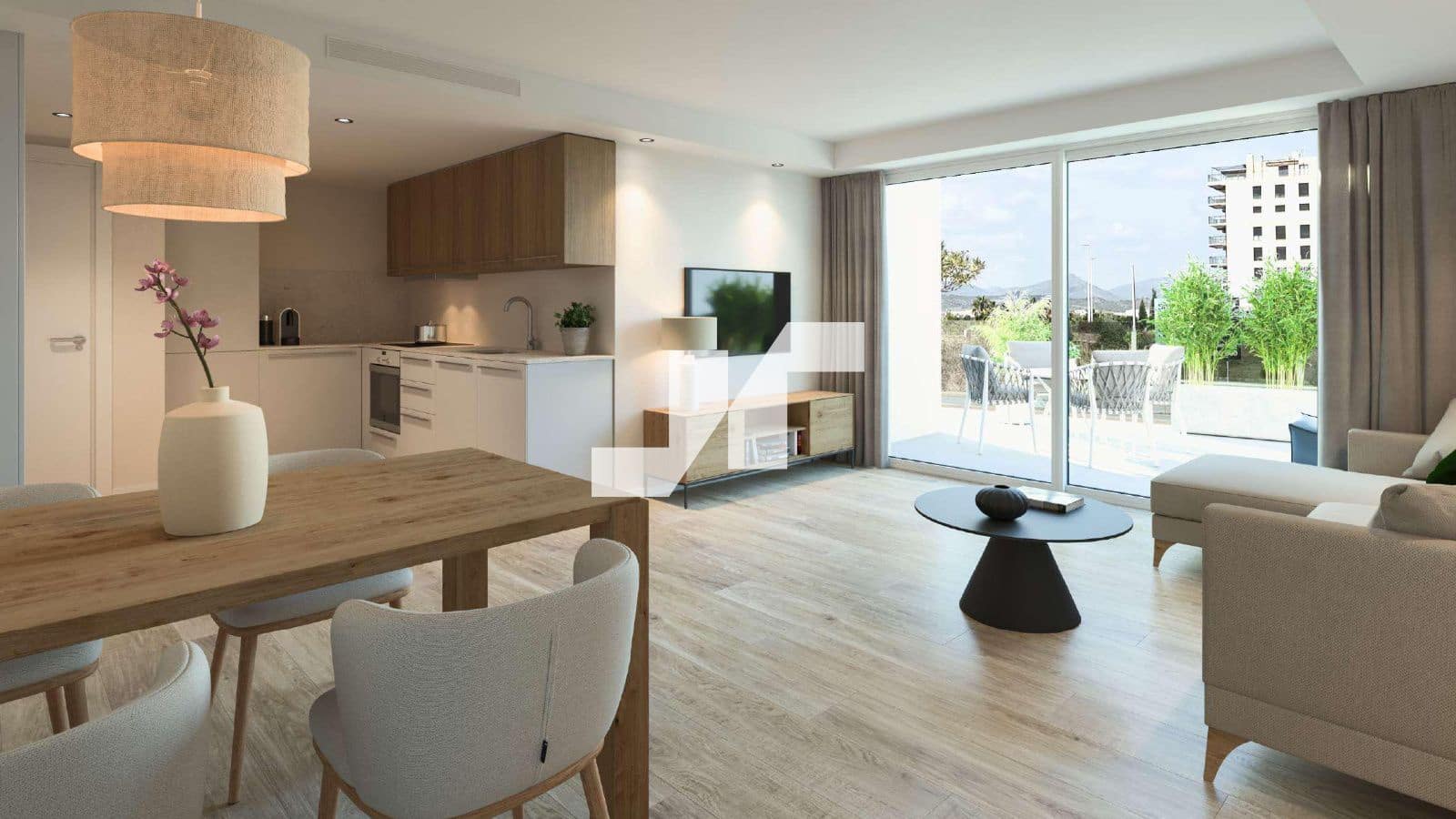 Piso de 3 habitaciones en Moncofa en venta con piscina garaje - 254.000 € (Ref: 9778774)