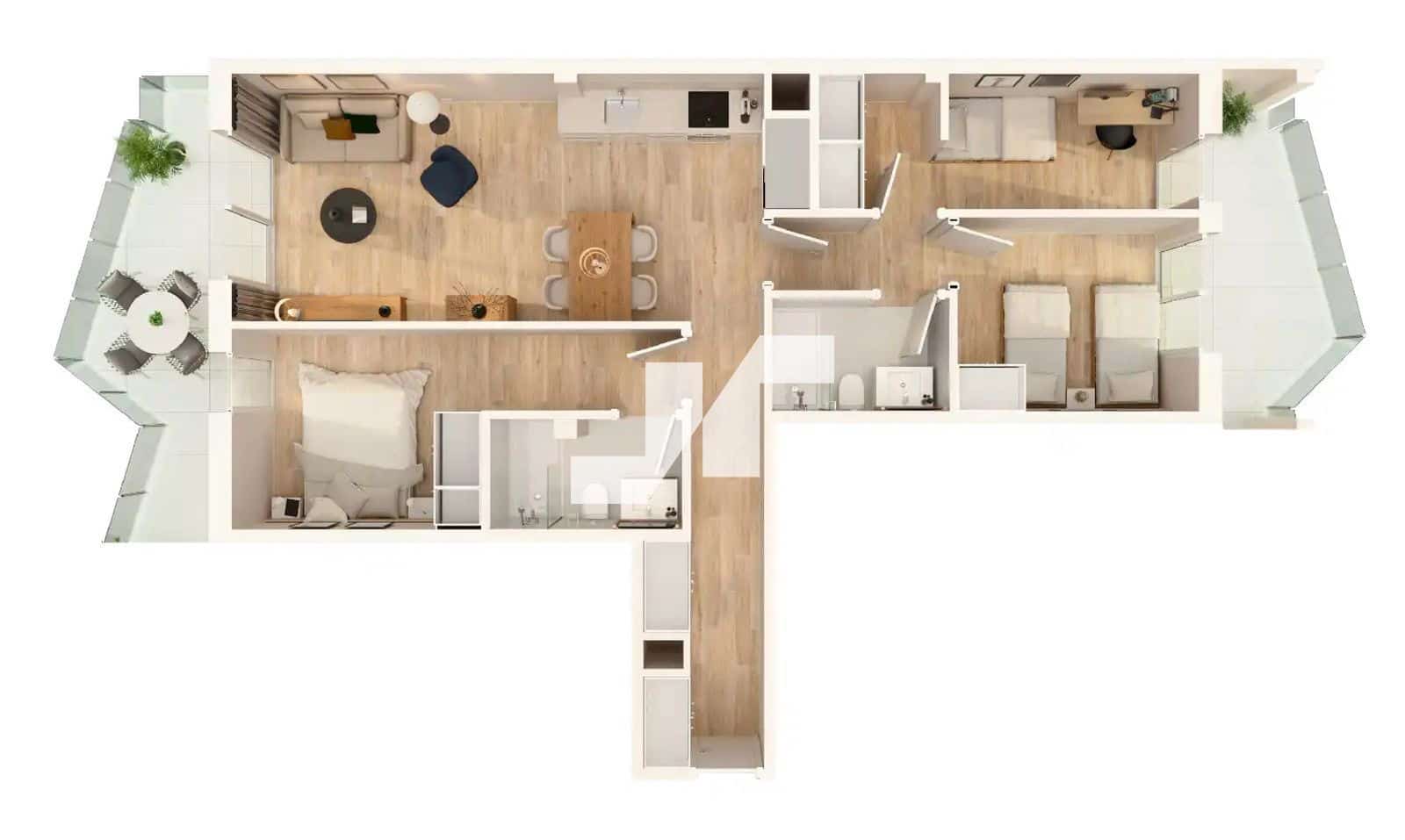 Piso de 3 habitaciones en Moncofa en venta con piscina garaje - 254.000 € (Ref: 9778774)