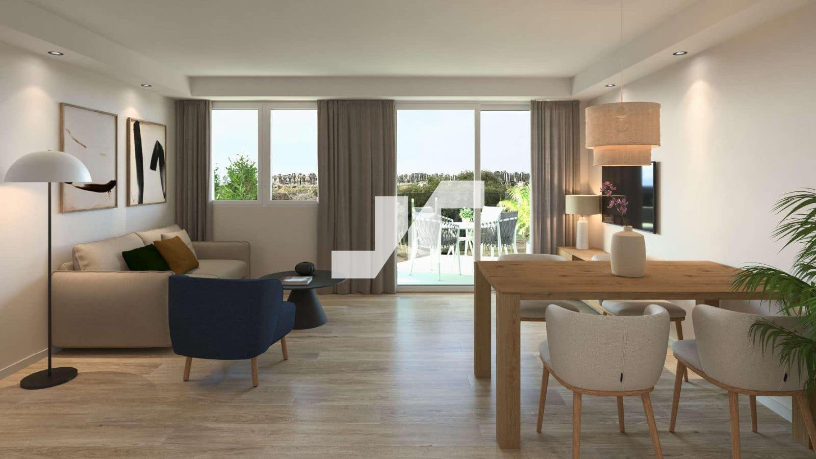 3 sovrum Takvåning till salu i Moncofa med pool garage - 389 000 € (Ref: 9778775)