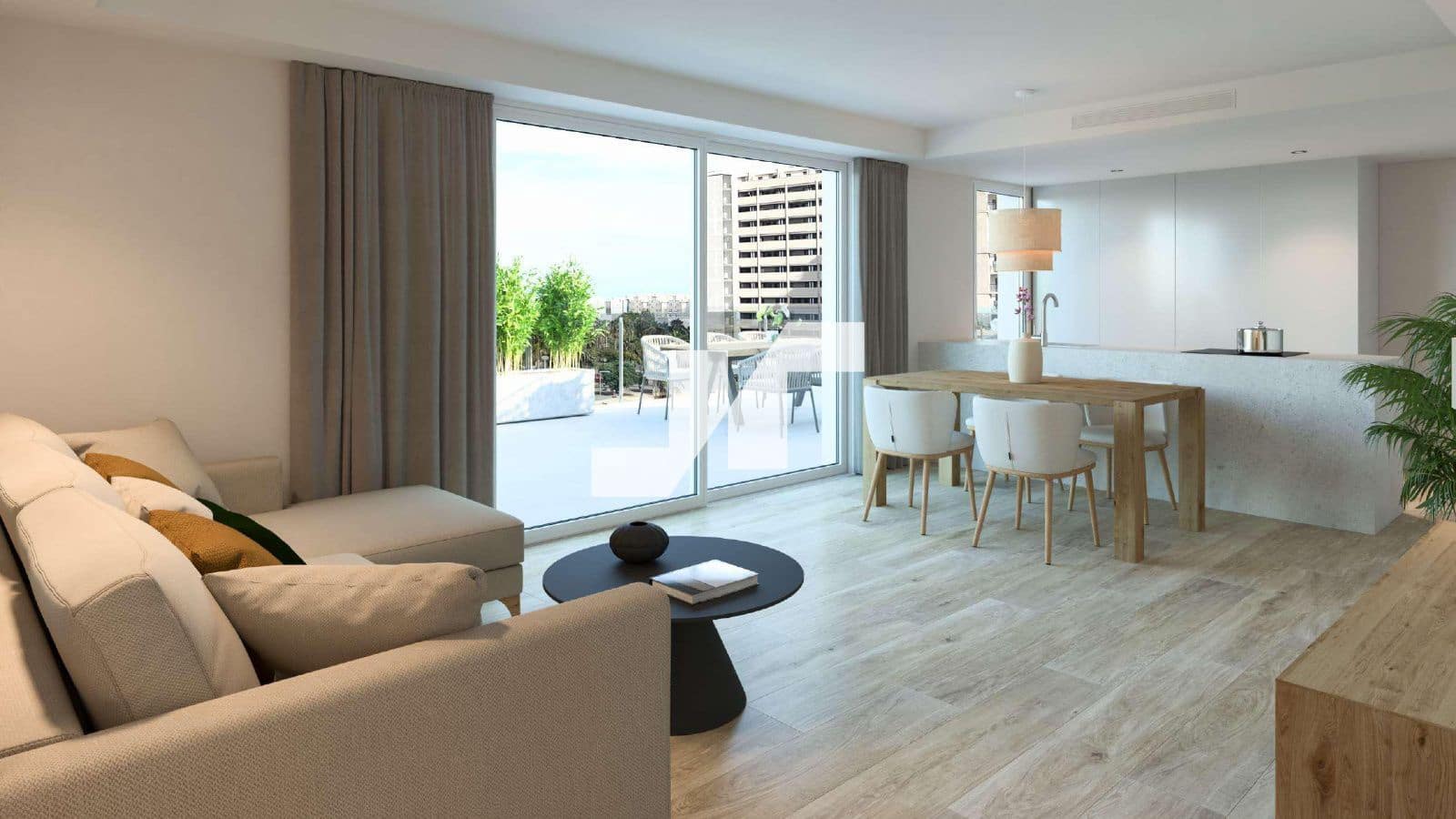 3 sovrum Takvåning till salu i Moncofa med pool garage - 389 000 € (Ref: 9778775)