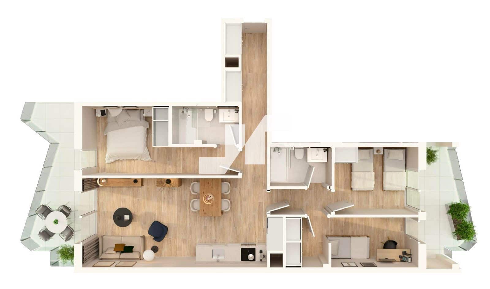 3 quarto Apartamento para venda em Moncofa com piscina garagem - 269 000 € (Ref: 9778776)