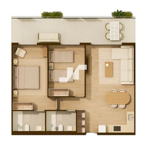 2 slaapkamer Flat te koop in Moncofa met zwembad garage - € 198.000 (Ref: 9795669)