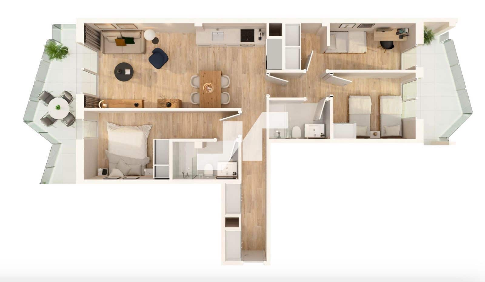 Piso de 3 habitaciones en Moncofa en venta con piscina garaje - 274.000 € (Ref: 9824634)