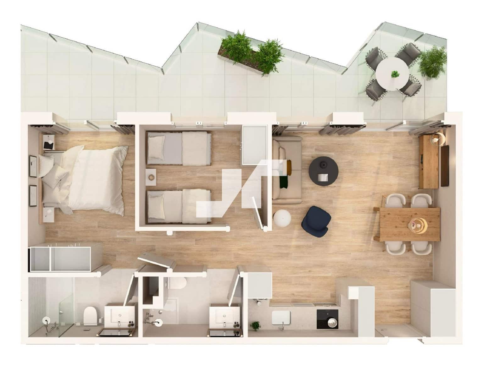2 bedroom Flat for sale in Moncofa with pool garage - € 249,000 (Ref: 9825996)