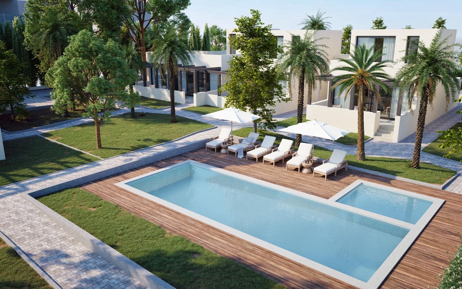 2 quarto Moradia em Banda para venda em La Manga Club com piscina - 365 000 € (Ref: 10000475)