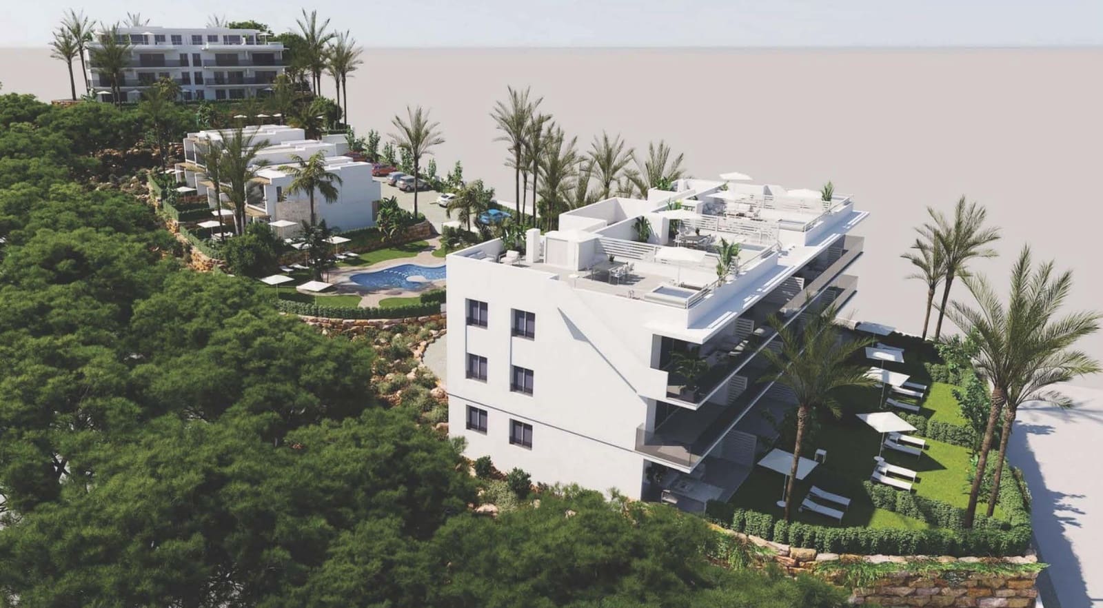 1 soveværelse Lejlighed til salg i Finestrat med swimmingpool - € 289.000 (Ref: 10015774)