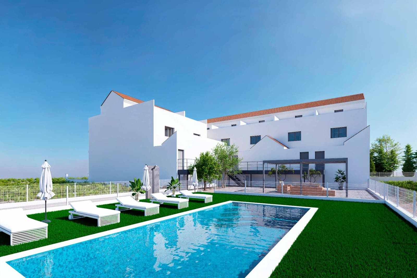 3 quarto Casa em Banda para venda em Rafal com piscina garagem - 295 000 € (Ref: 10024376)