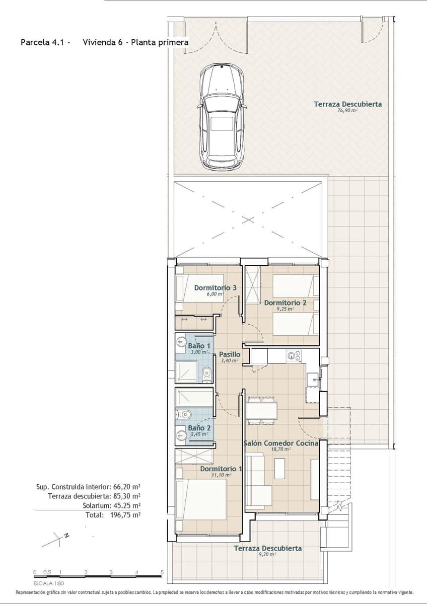 Bungalow de 3 habitaciones en San Miguel de Salinas en venta con piscina garaje - 425.000 € (Ref: 10025913)