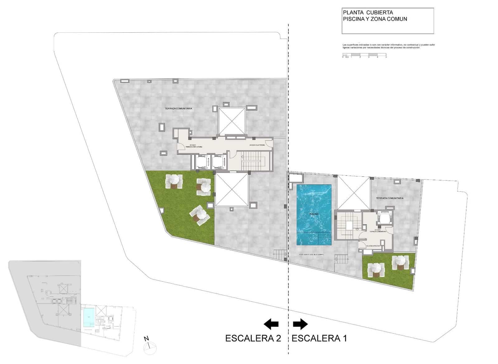1 makuuhuone Huoneisto myytävänä paikassa Santa Pola mukana uima-altaan 
autotalli - 205 000 € (Ref: 10147334)