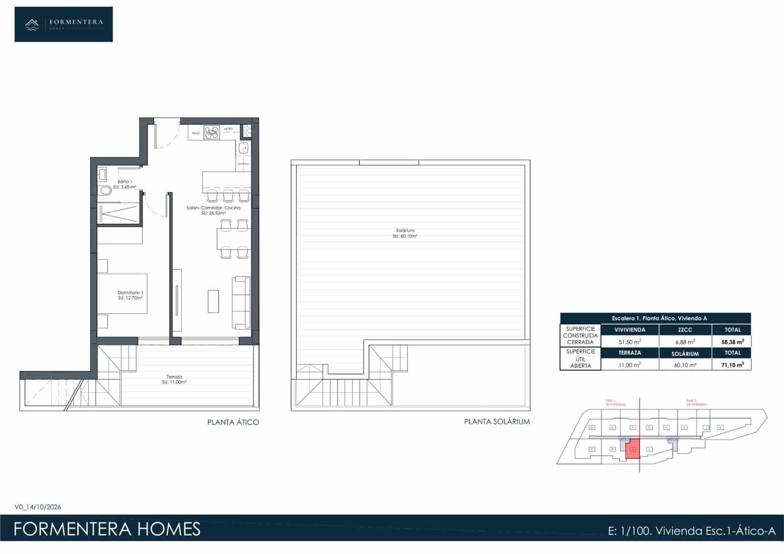 1 quarto Penthouse para venda em Formentera del Segura com piscina garagem - 190 000 € (Ref: 10161748)