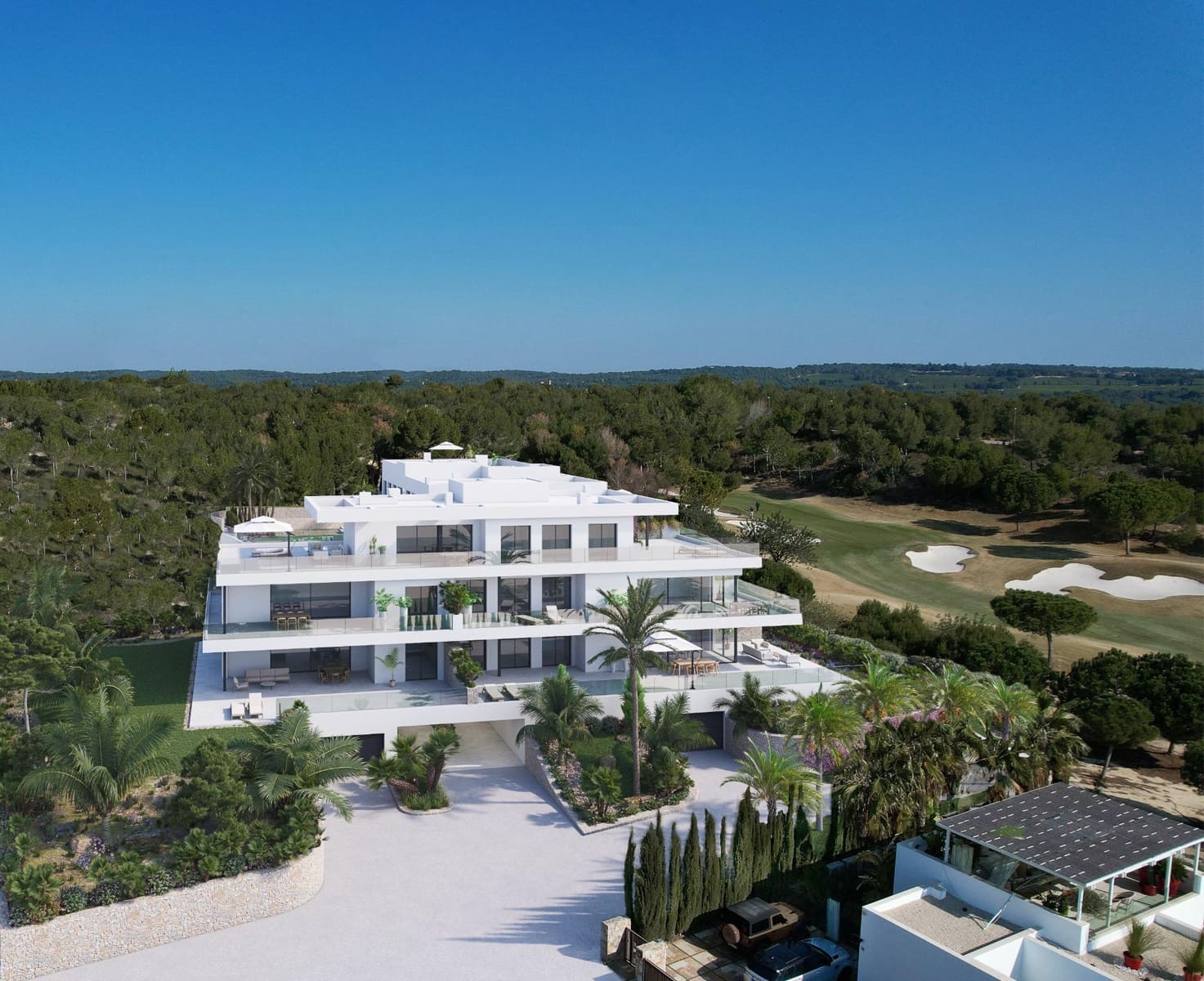 3 chambre Appartement à vendre à Las Colinas Golf avec piscine - 469 000 € (Ref: 9587173)