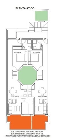 2 camera da letto Attico in vendita in Centro, Torrevieja con piscina - 213.000 € (Rif: 9587305)