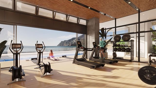 1 makuuhuone Huoneisto myytävänä paikassa Levante - Playa Fossa, Calpe / Calp mukana uima-altaan - 435 000 € (Ref: 9587750)