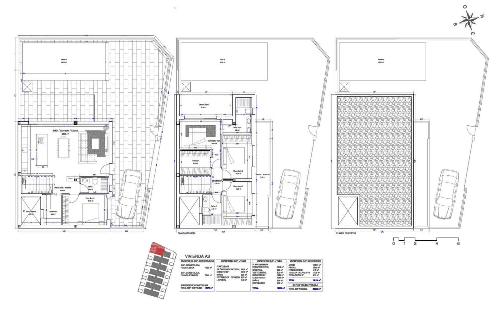 4 soveværelse Rækkehus til salg i San Pedro del Pinatar med swimmingpool - € 499.000 (Ref: 9587882)