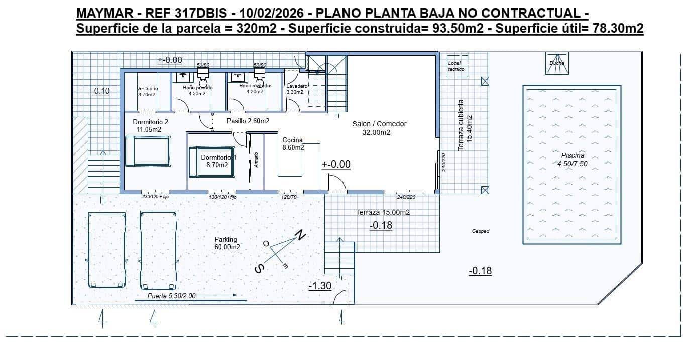 Chalet de 3 habitaciones en Orihuela en venta con piscina - 520.000 € (Ref: 9596393)