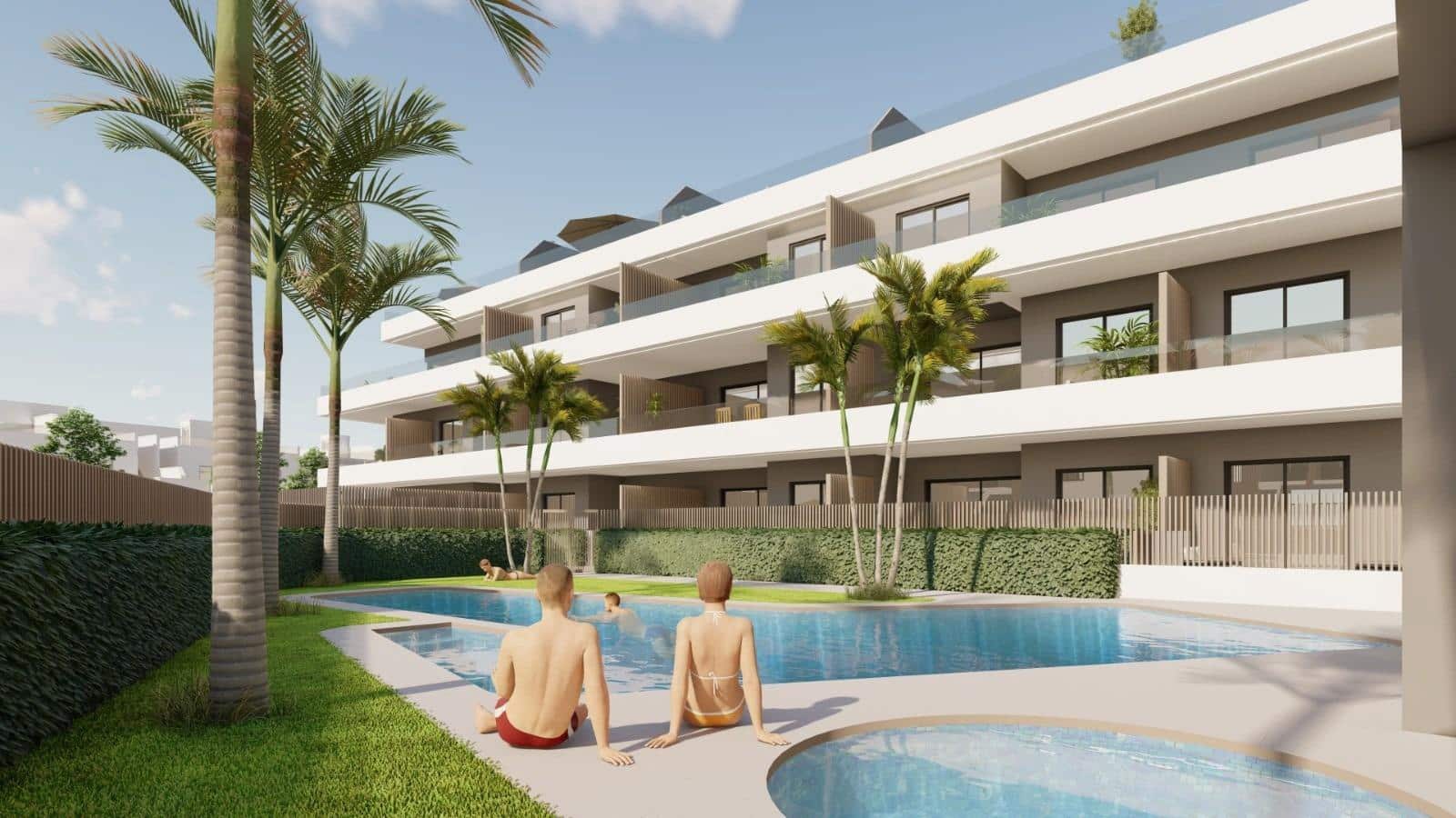 2 camera da letto Bungalow in vendita in Pilar de la Horadada con piscina - 395.000 € (Rif: 9666761)