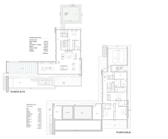 4 soverom Villa til salgs i Moraira, Teulada-Moraira med svømmebasseng garasje - € 2 350 000 (Ref: 9696310)