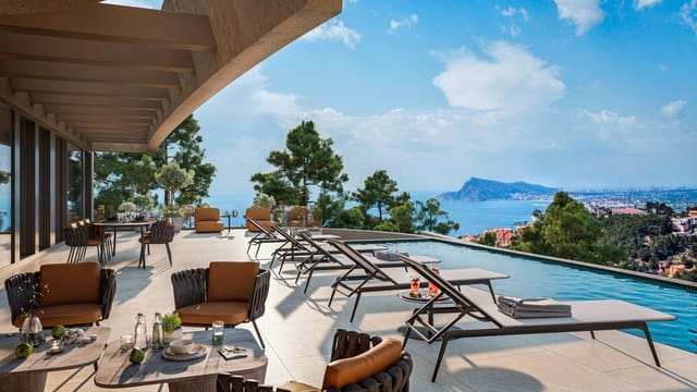 Chalet de 4 habitaciones en Altea en venta con piscina garaje - 3.300.000 € (Ref: 9696313)