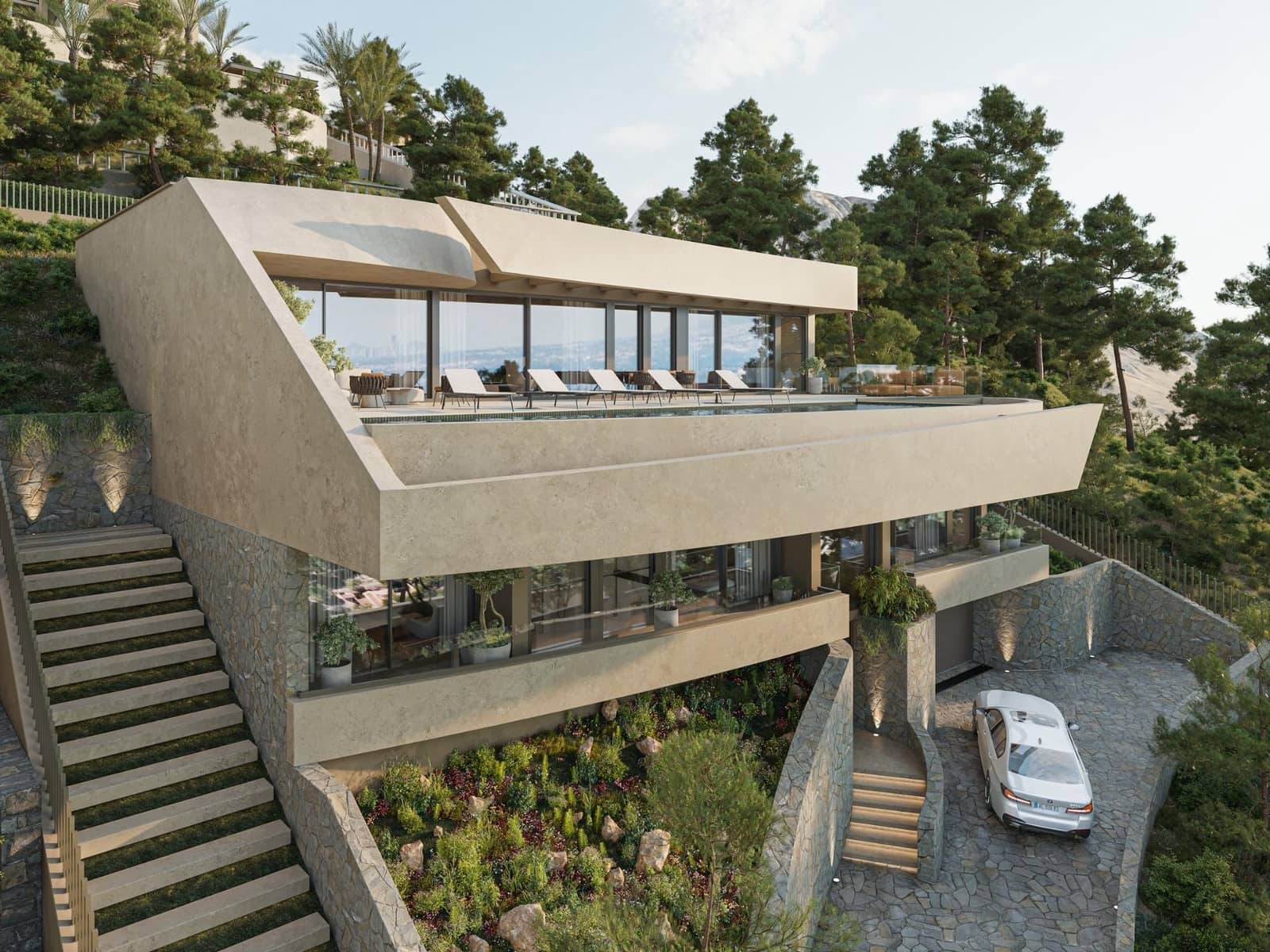 Chalet de 4 habitaciones en Altea en venta con piscina garaje - 3.300.000 € (Ref: 9696313)