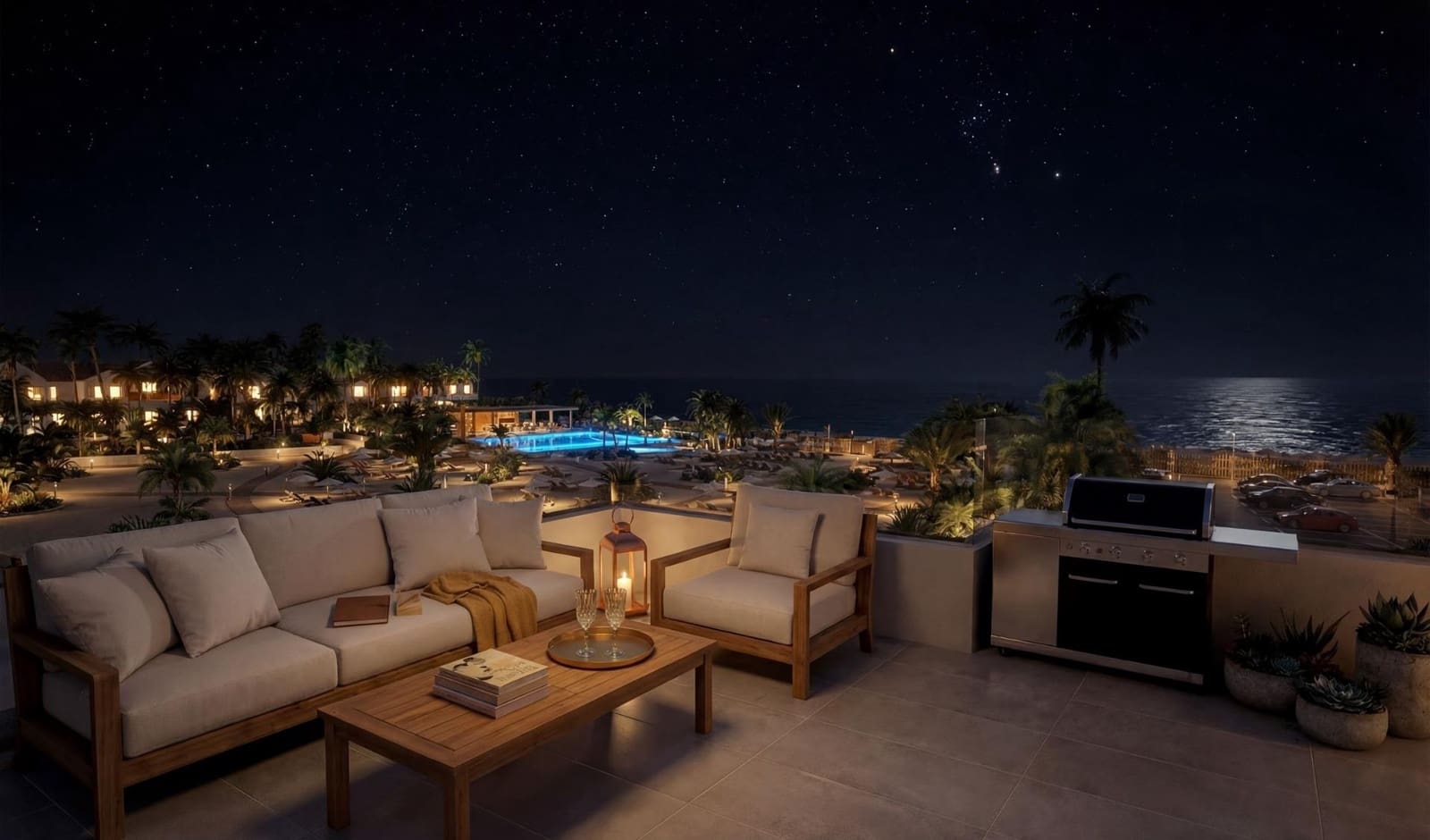 1 Zimmer Penthouse zu verkaufen in Vera mit Pool - 260.000 € (Ref: 9804555)