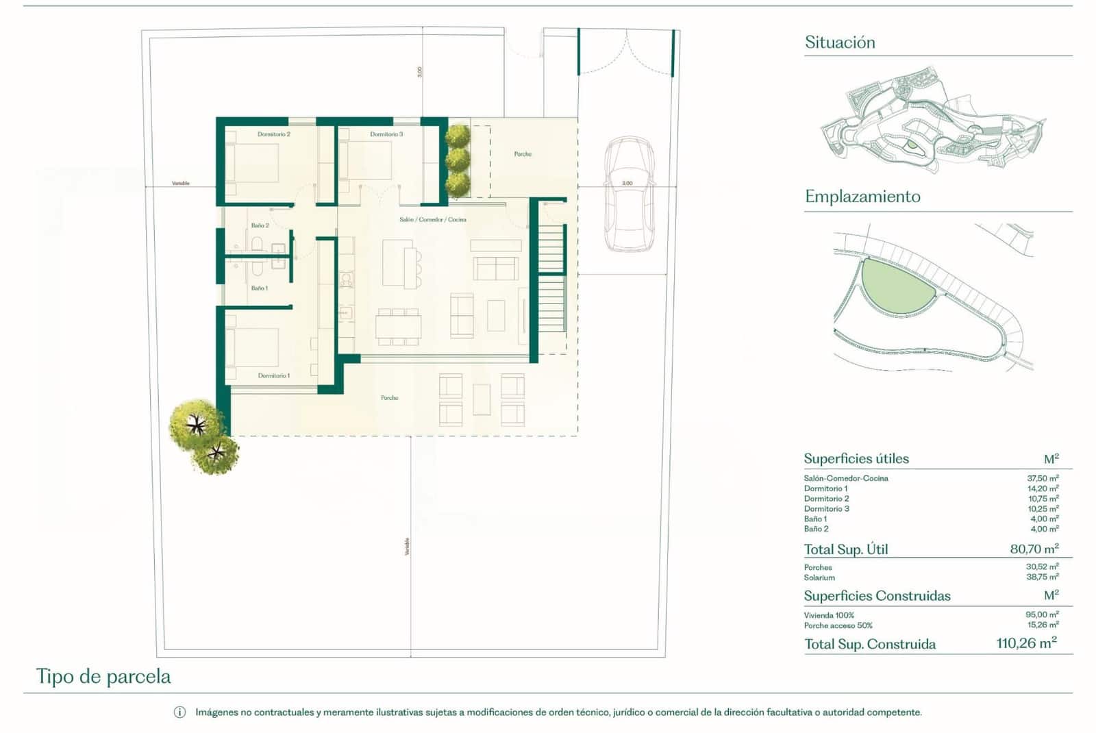 3 sovrum Villa till salu i Fuente Alamo de Murcia med pool - 395 000 € (Ref: 9908174)