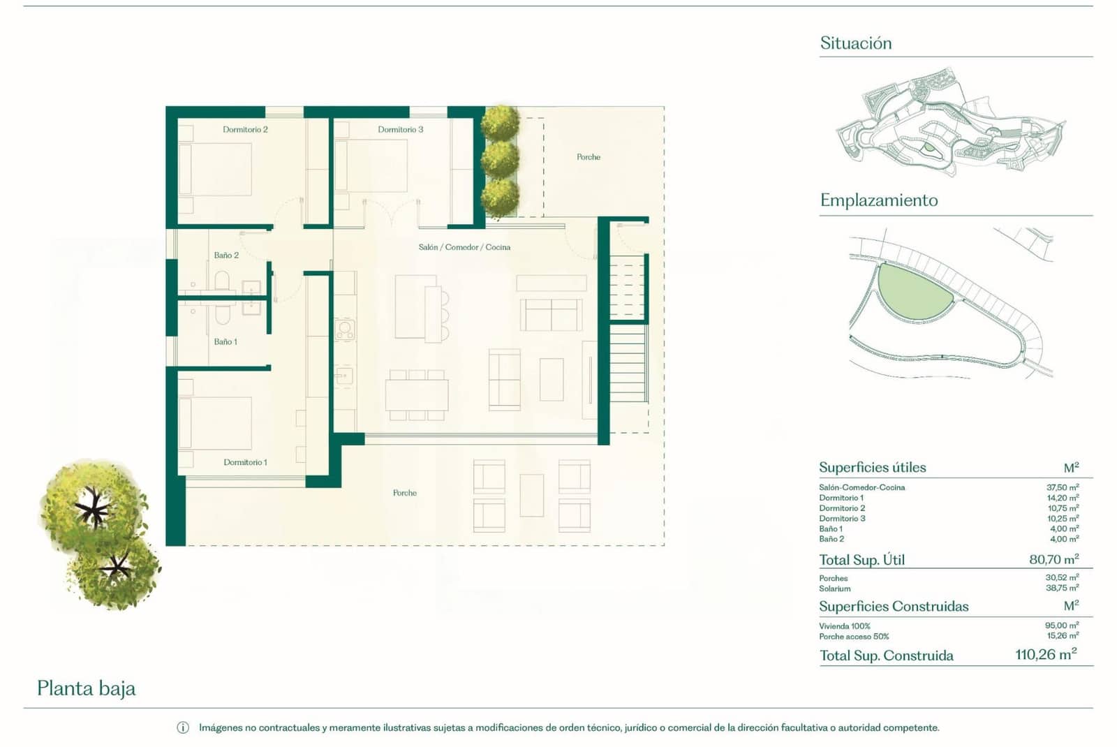 3 sovrum Villa till salu i Fuente Alamo de Murcia med pool - 395 000 € (Ref: 9908174)