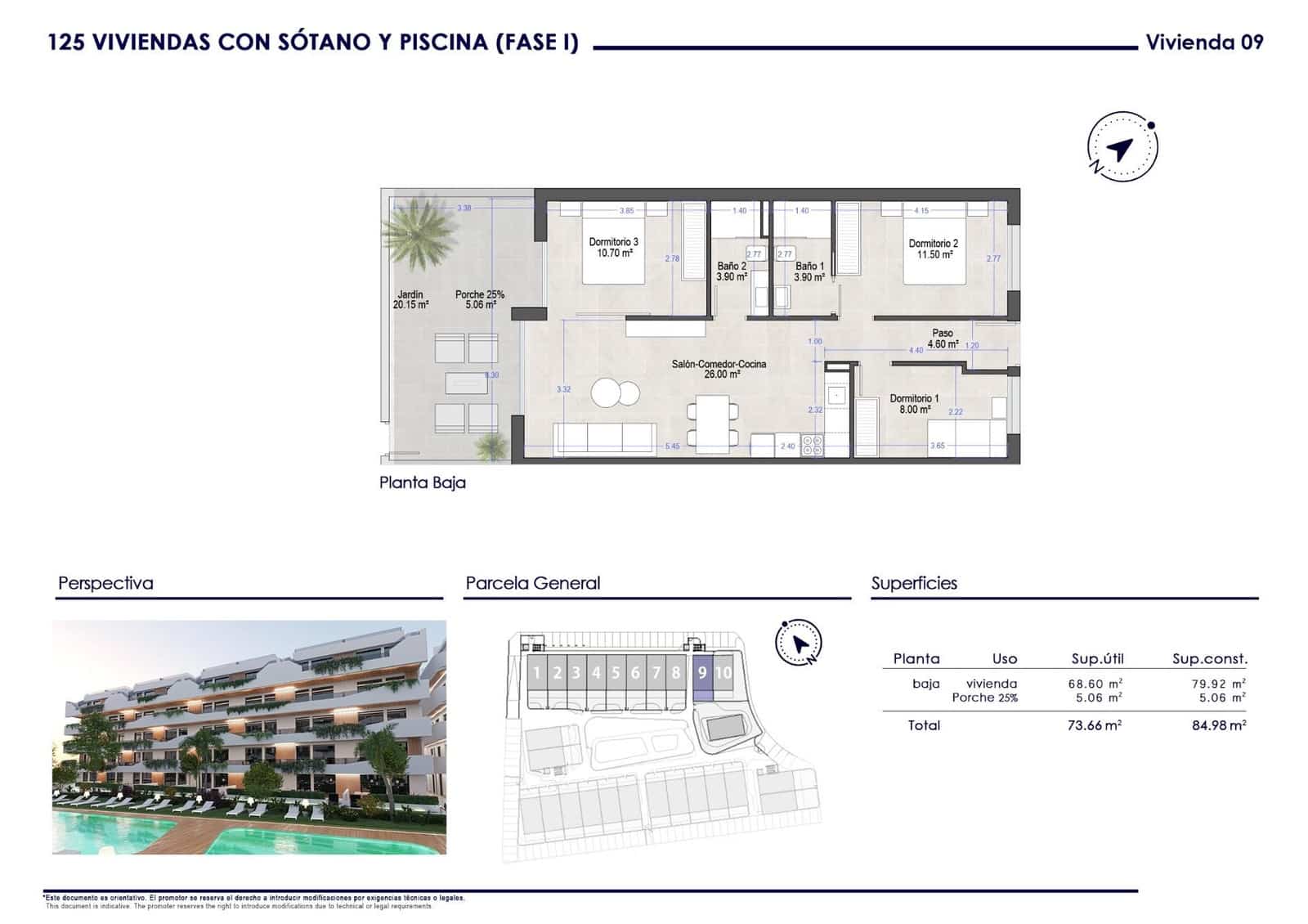 3 makuuhuone Ranta-asunto myytävänä paikassa Santiago de la Ribera - 260 000 € (Ref: 9908204)