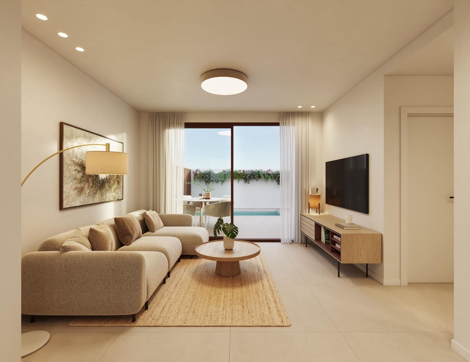 2 Zimmer Bungalow zu verkaufen in San Pedro del Pinatar mit Pool - 309.900 € (Ref: 9929566)
