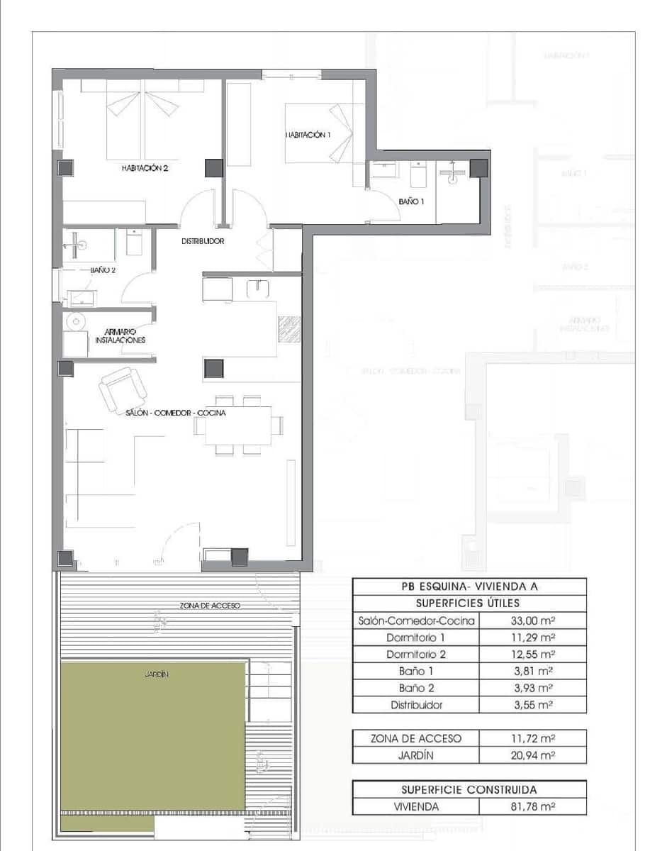 2 soverom Strandleiligheter til salgs i La Villajoyosa / Vila Joiosa - € 275 000 (Ref: 9929579)
