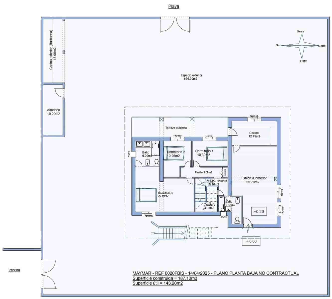 5 chambre Villa/Maison à vendre à La Manga del Mar Menor avec garage - 949 899 € (Ref: 9934649)