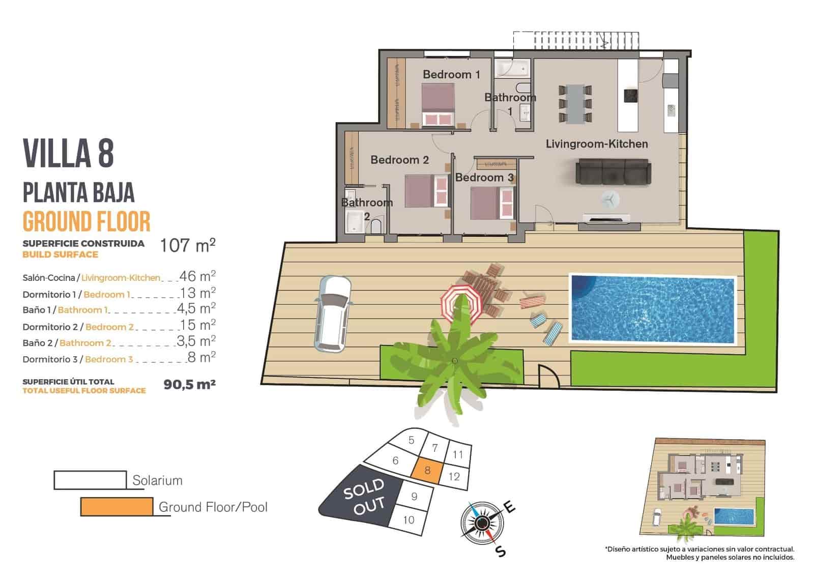 3 quarto Moradia para venda em Finestrat com piscina - 735 000 € (Ref: 9934718)