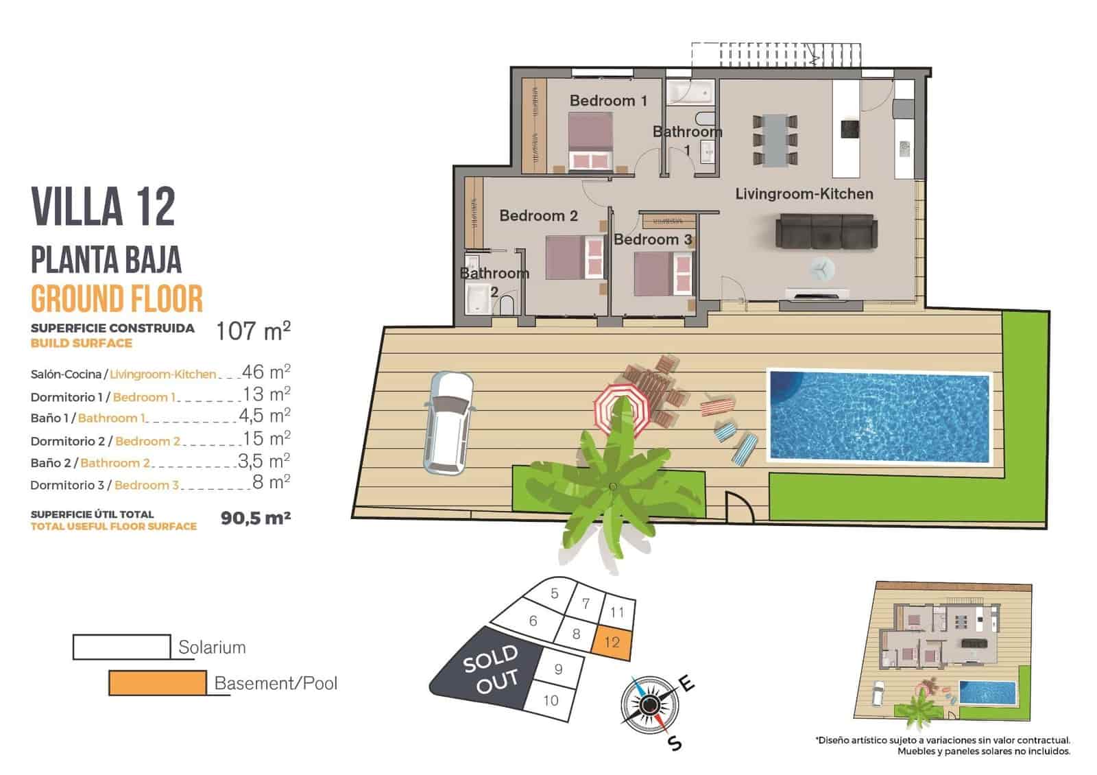 3 bedroom Villa for sale in Finestrat with pool - € 920,000 (Ref: 9934720)