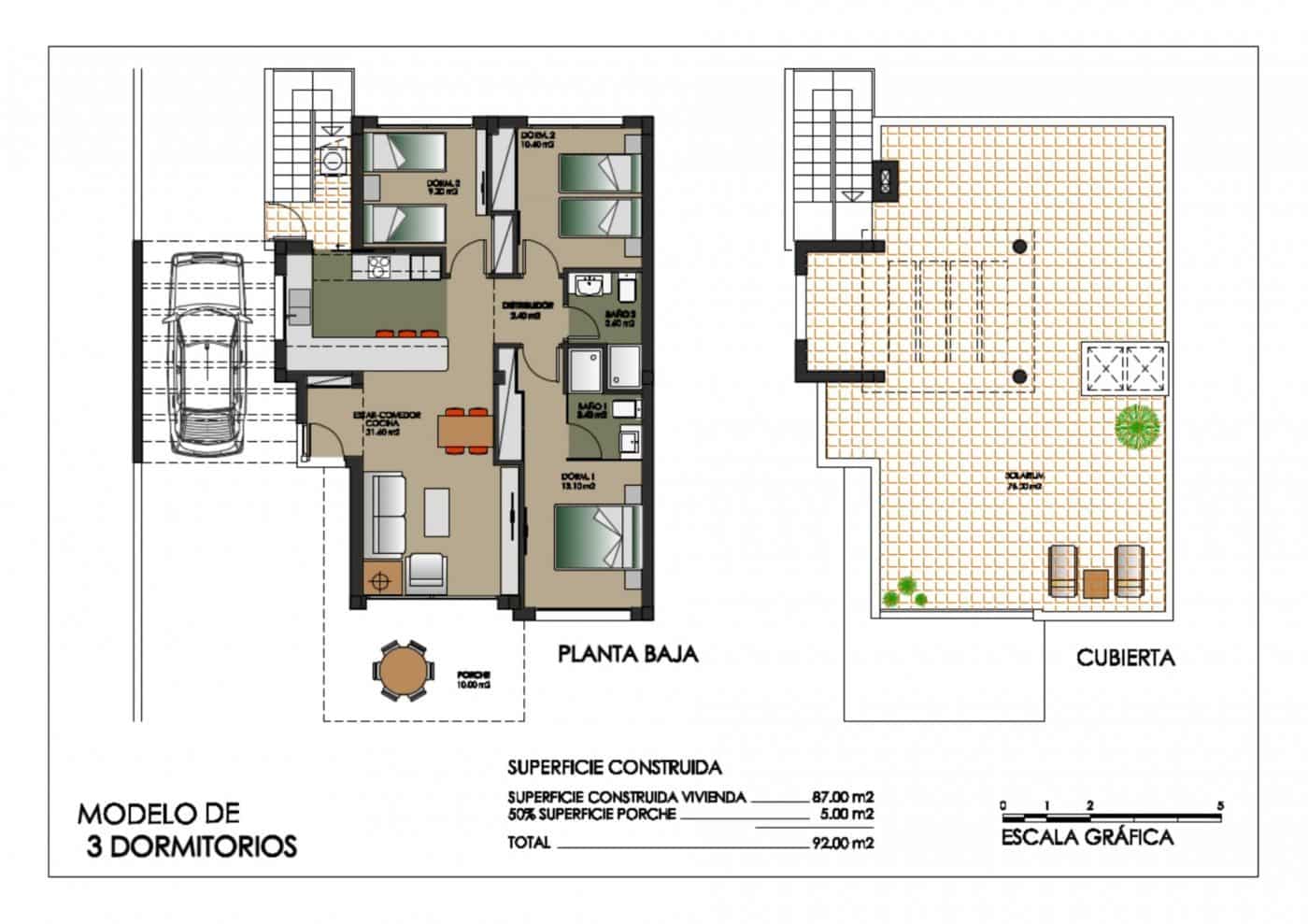3 soverom Villa til salgs i San Miguel de Salinas med svømmebasseng - € 630 000 (Ref: 9948133)