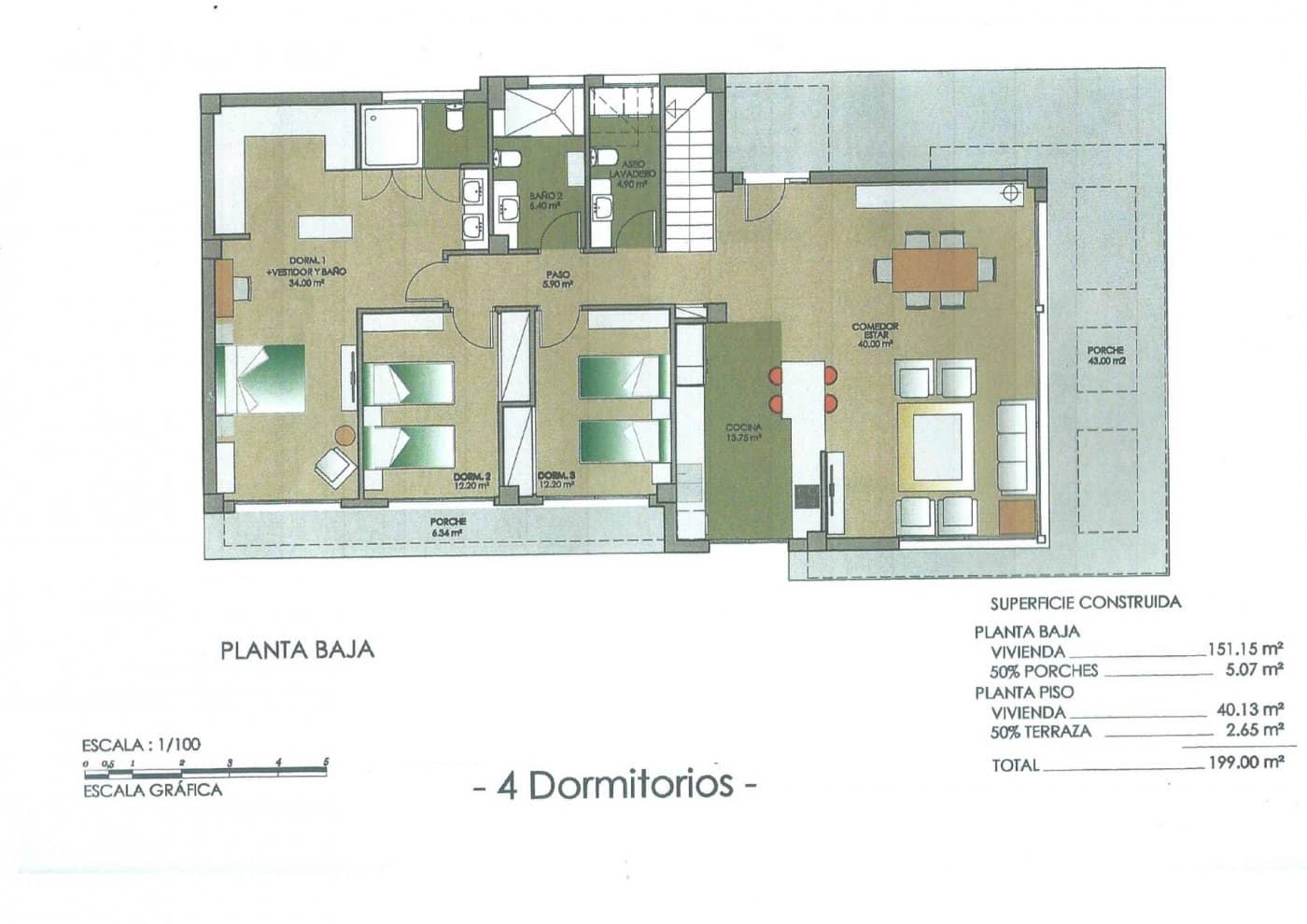 Chalet de 4 habitaciones en Campoamor en venta con piscina - 1.195.000 € (Ref: 9948136)