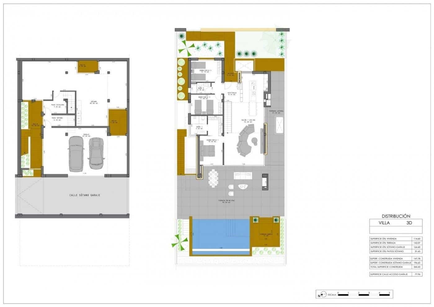 3 camera da letto Villa in vendita in Algorfa con piscina - 1.600.000 € (Rif: 9948140)