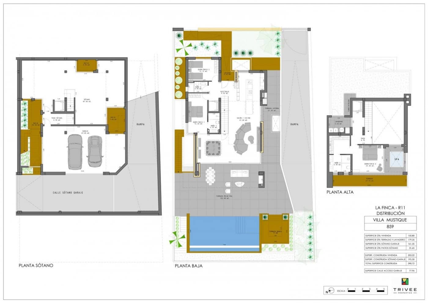 3 soverom Villa til salgs i Algorfa med svømmebasseng - € 1 800 000 (Ref: 9948191)