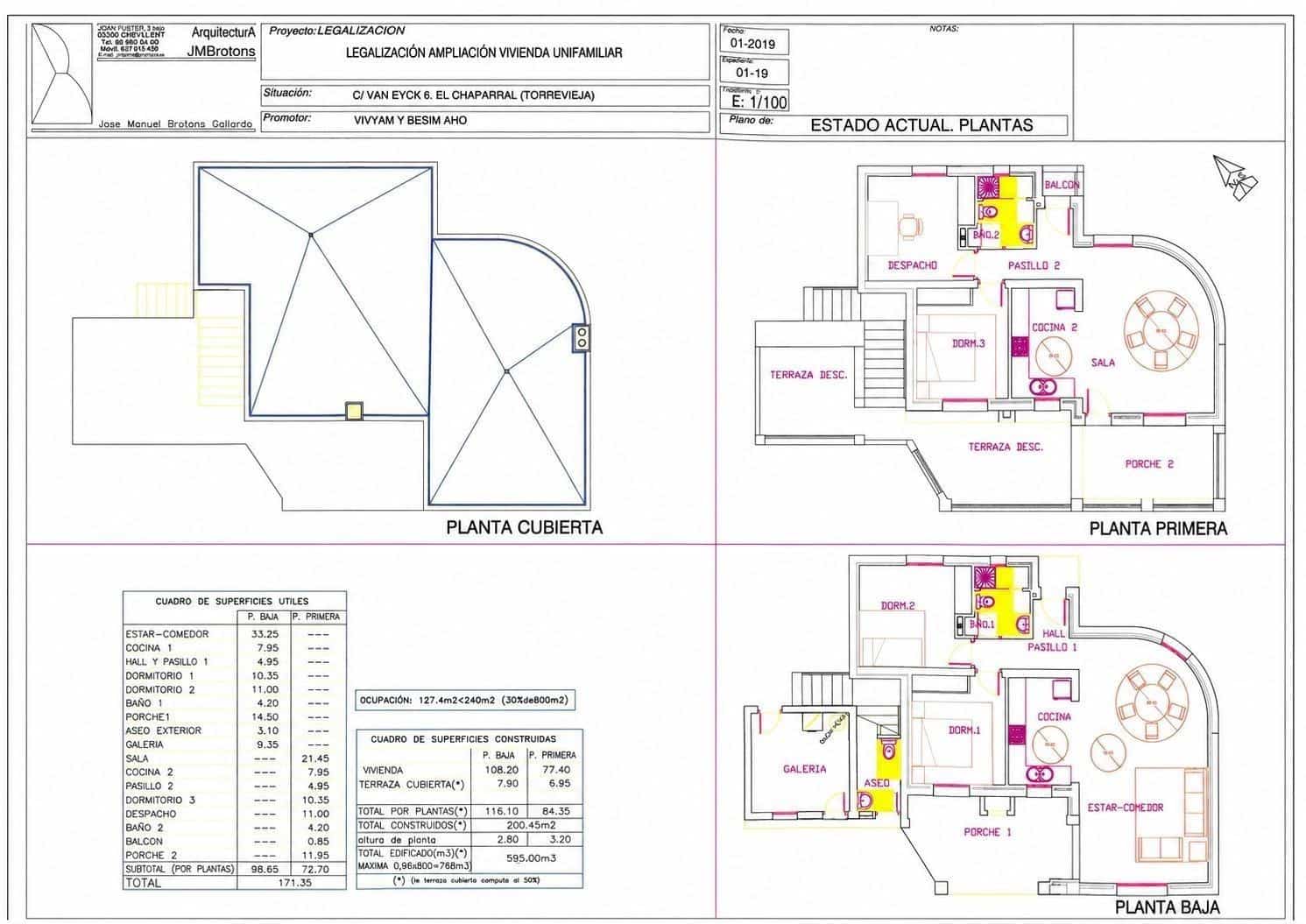 4 makuuhuone Huvila myytävänä paikassa Torrevieja mukana uima-altaan - 650 000 € (Ref: 9994414)