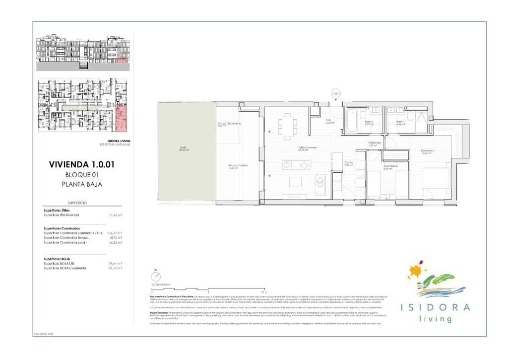 2 bedroom Penthouse for sale in Estepona with pool - € 689,000 (Ref: 7239075)