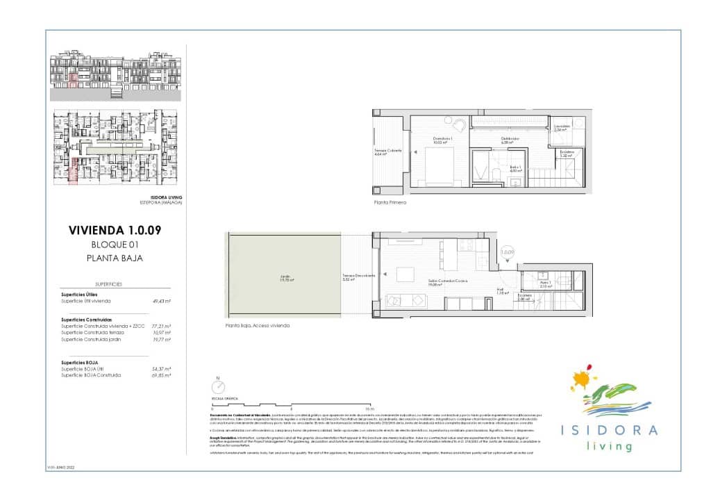 2 bedroom Penthouse for sale in Estepona with pool - € 689,000 (Ref: 7239075)