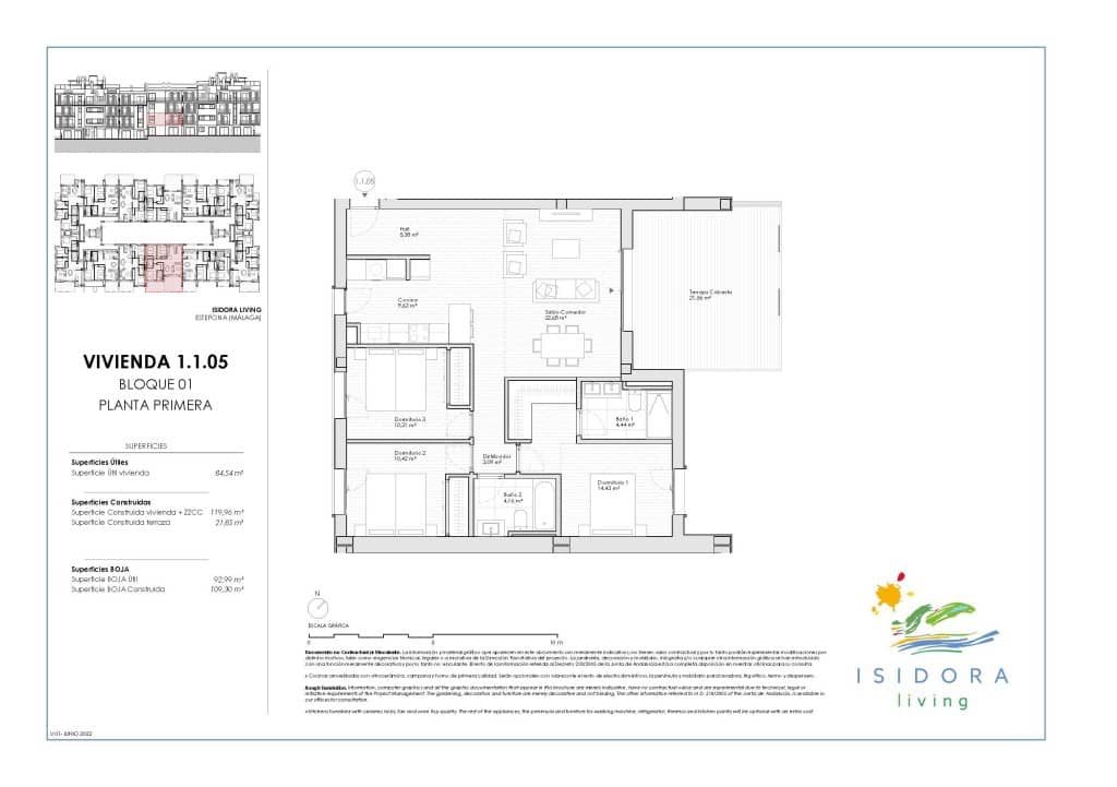 2 bedroom Penthouse for sale in Estepona with pool - € 689,000 (Ref: 7239075)